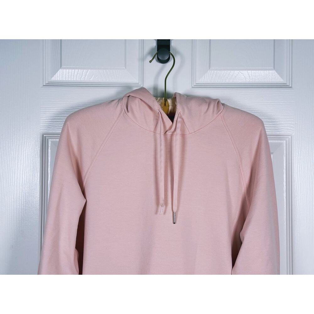 Lululemon Mens City Sweat Pullover Hoodie Size M Pink Athleisure Casual Comfort - Picture 5 of 12